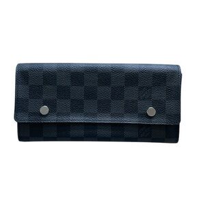 Louis Vuitton Damier Graphite Long Modulable Flap Wallet w COA